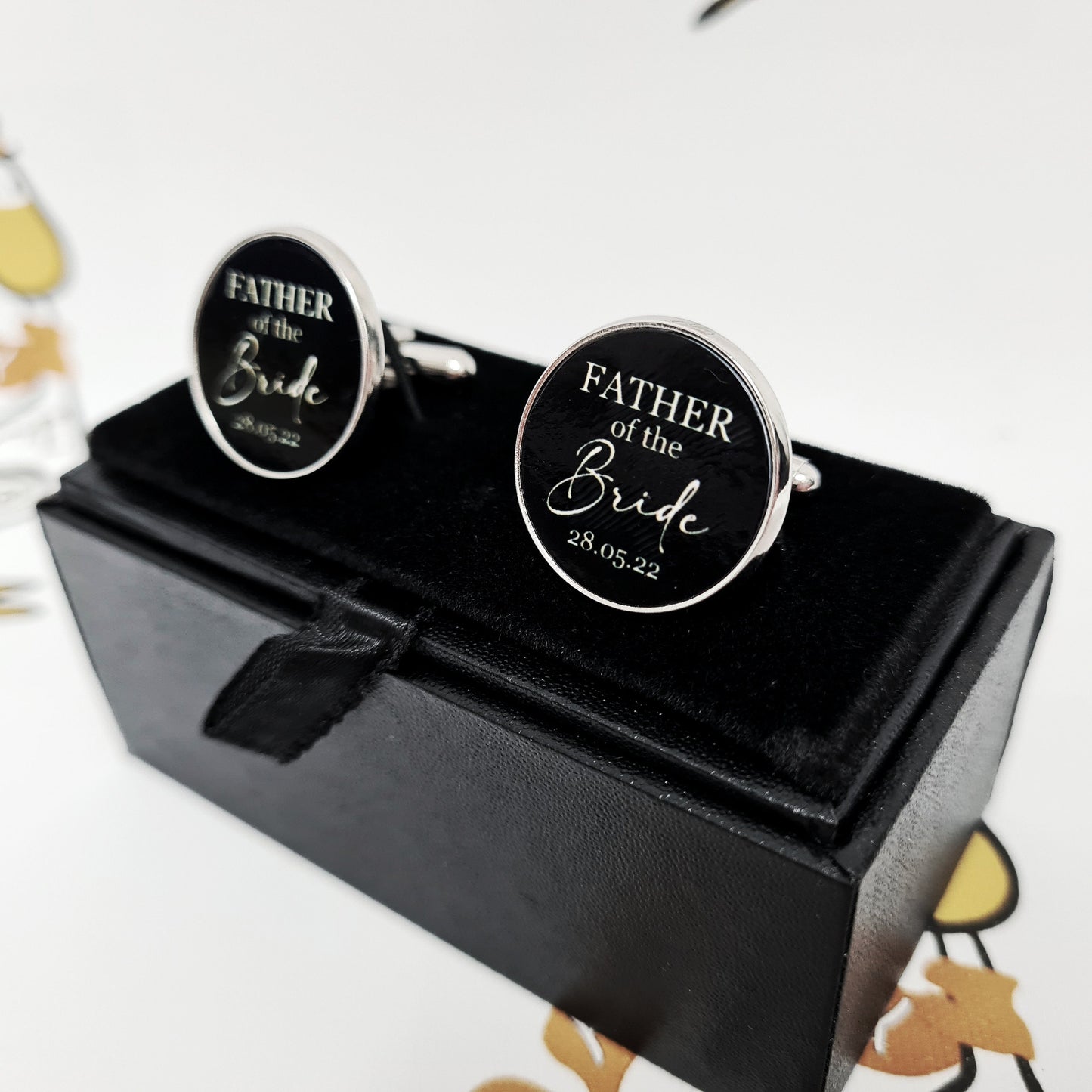 Personalised Cufflinks - Any Words