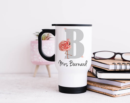 Teacher Travel Mug | Personalised Teacher Gift | Teacher Presents | Thank You Teachers | Gifts for End of Term | Nursery Gifts Presents