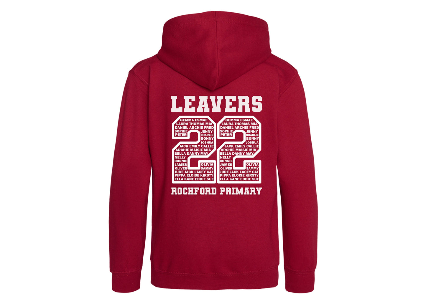 School Leavers Hoodie, Leaving Hoody, Primary Secondary School, Class of 2022, Matching Hoodies - Bulk Discount Available