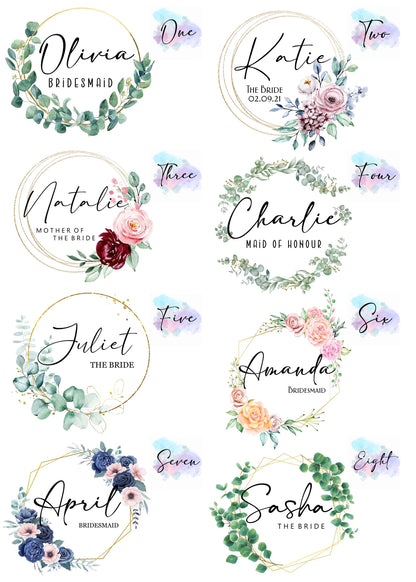 Personalised Bridal PJs / Pyjamas - Short