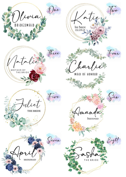 Personalised Bridal PJs / Pyjamas - Short