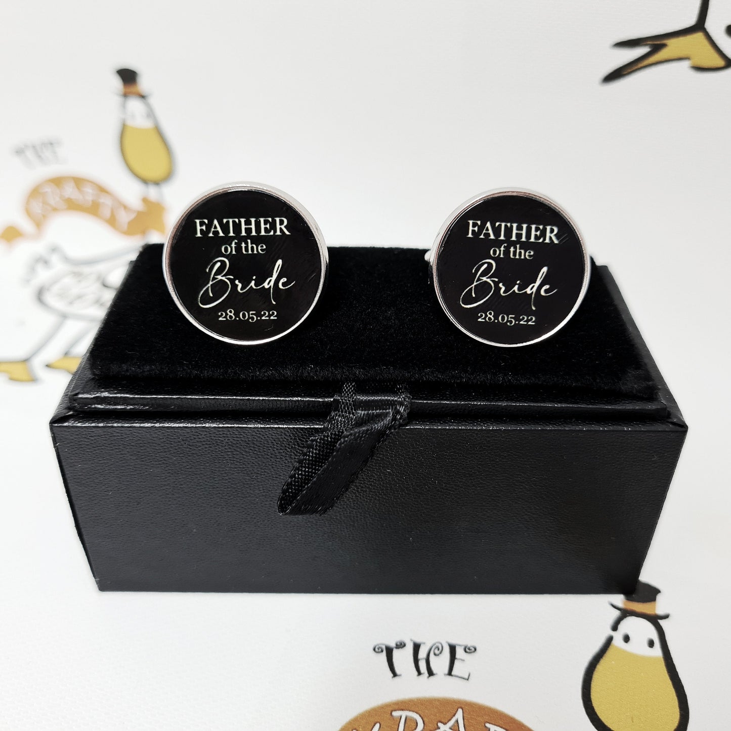 Personalised Cufflinks - Any Words