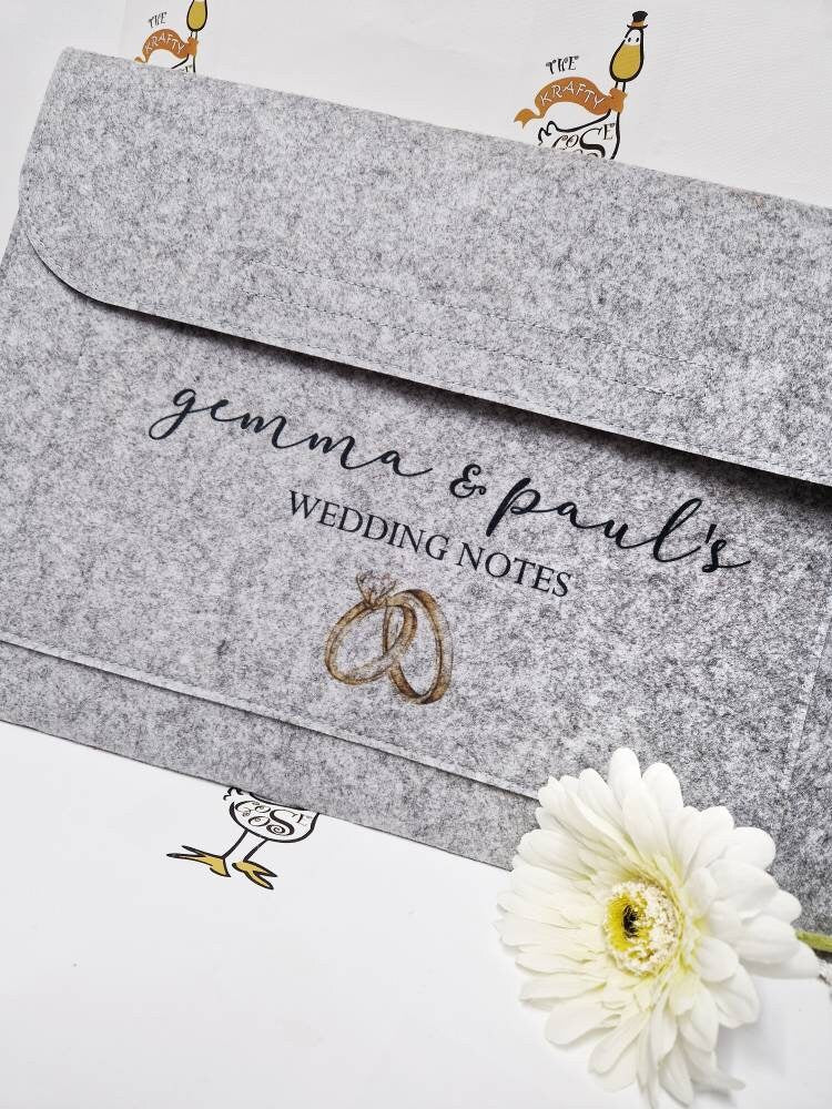 Wedding Notes Folder