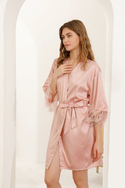 Personalised Robes / Gown - Feather Edge