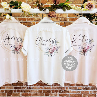 Personalised Bridal PJs / Pyjamas - Short