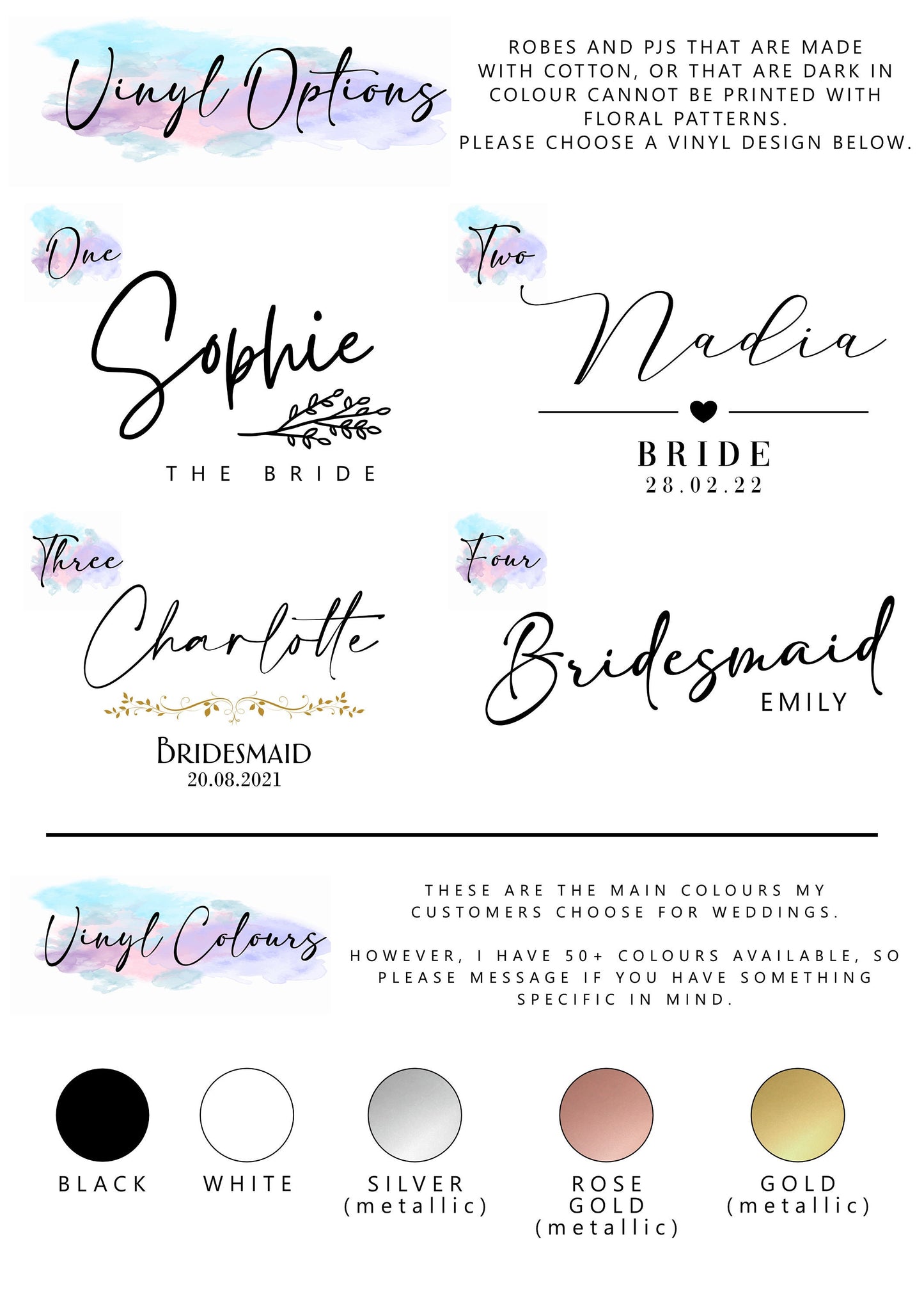Dark Coloured Pyjamas - Vinyl Designs