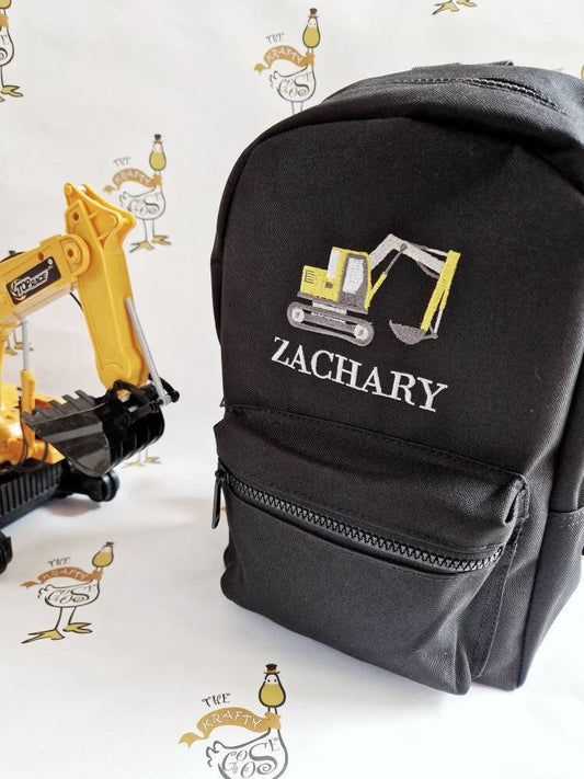 Excavator Digger Backpack