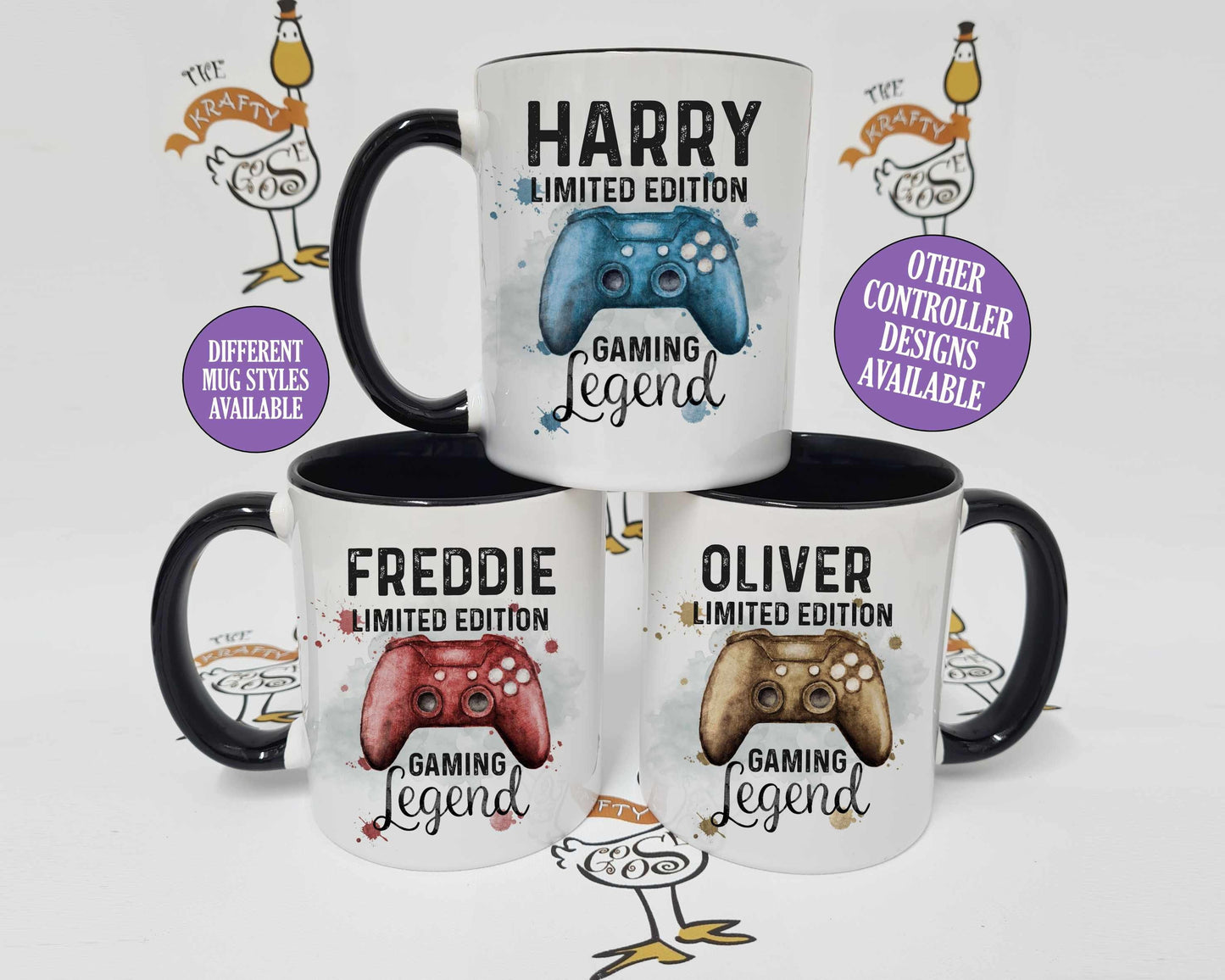 Gaming Legend Mug, Personalised Gamer Girl, Christmas Gifts for Teenagers, Gaming Gift Stocking Filler, Present Idea for Gamers