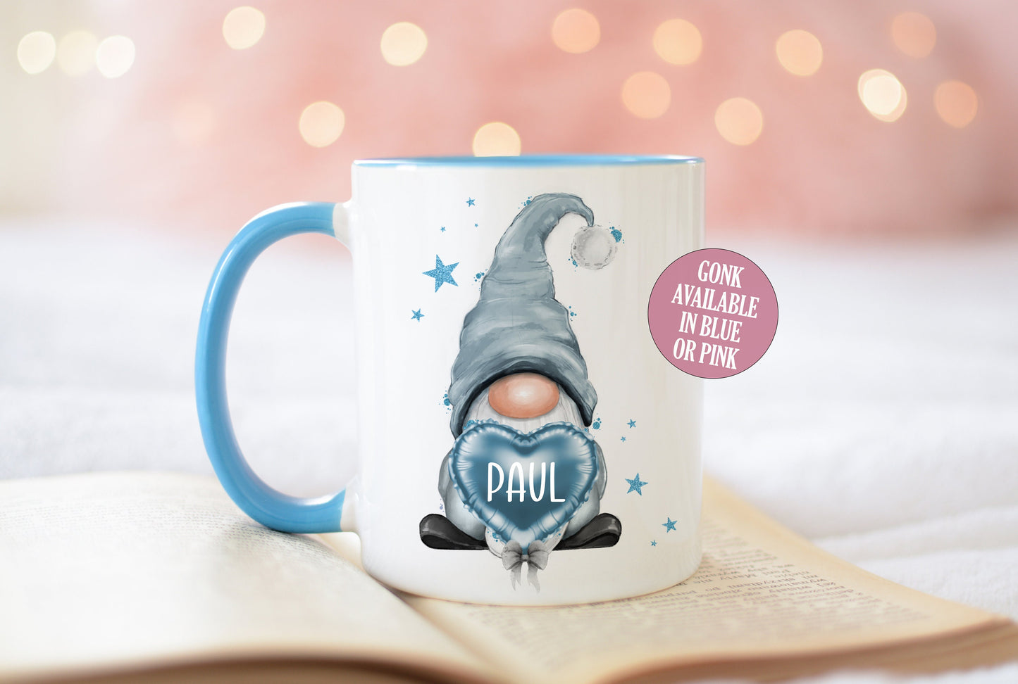 Gonk Mug - Pink or Blue