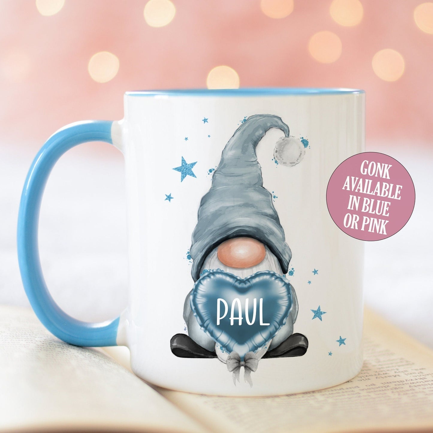 Gonk Mug - Pink or Blue