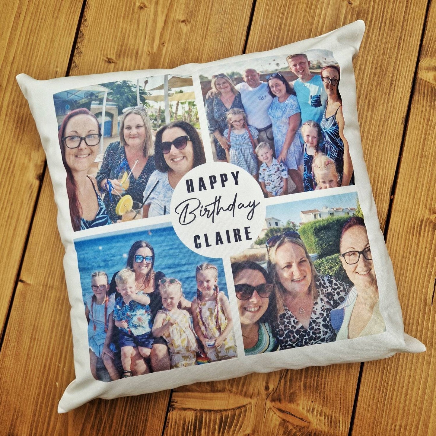Photo Cushion - 4 Photographs