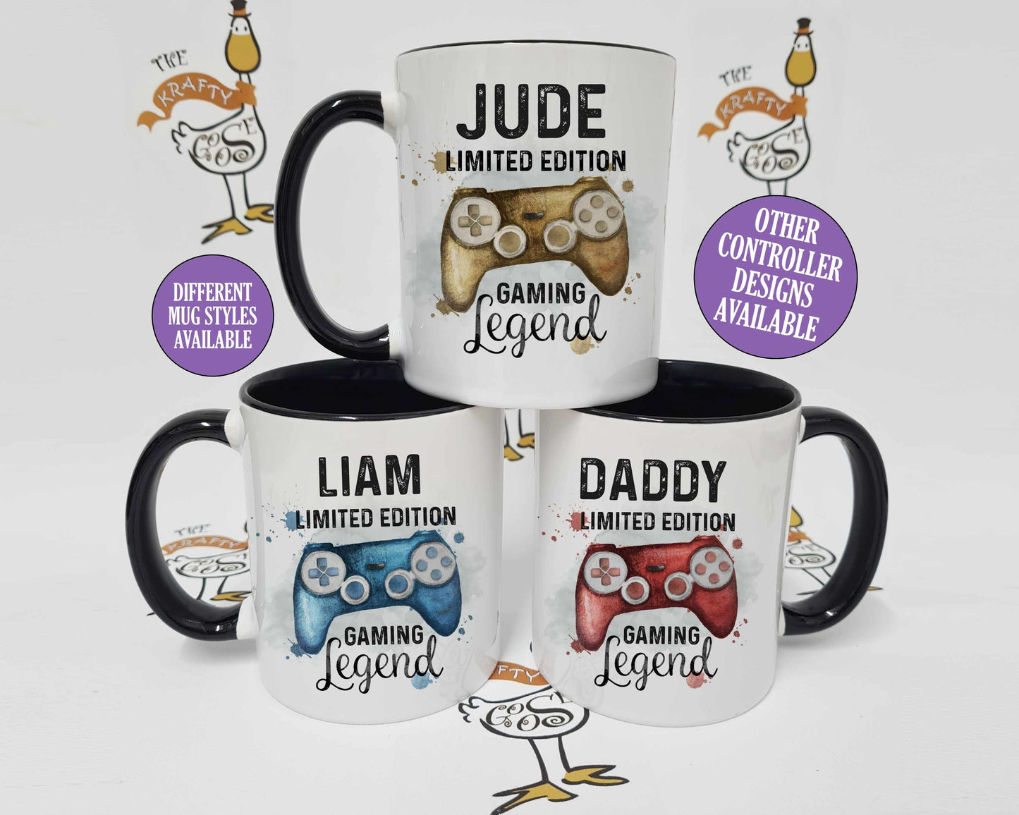 Gaming Legend Mug, Personalised Gamer Girl, Christmas Gifts for Teenagers, Gaming Gift Stocking Filler, Present Idea for Gamers