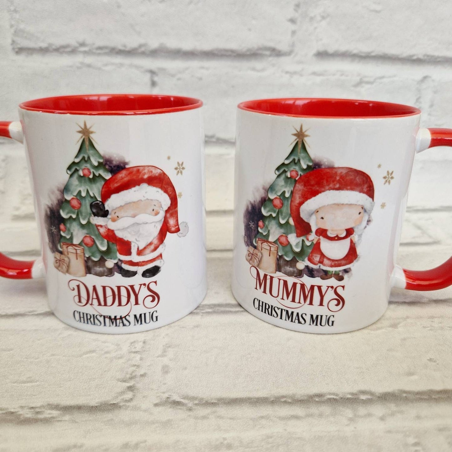 Hot Chocolate Mug, Personalised Christmas Stocking Filler, Xmas Gift Idea, Father Christmas, Santa, Mrs Claus, Christmas Eve Box Idea