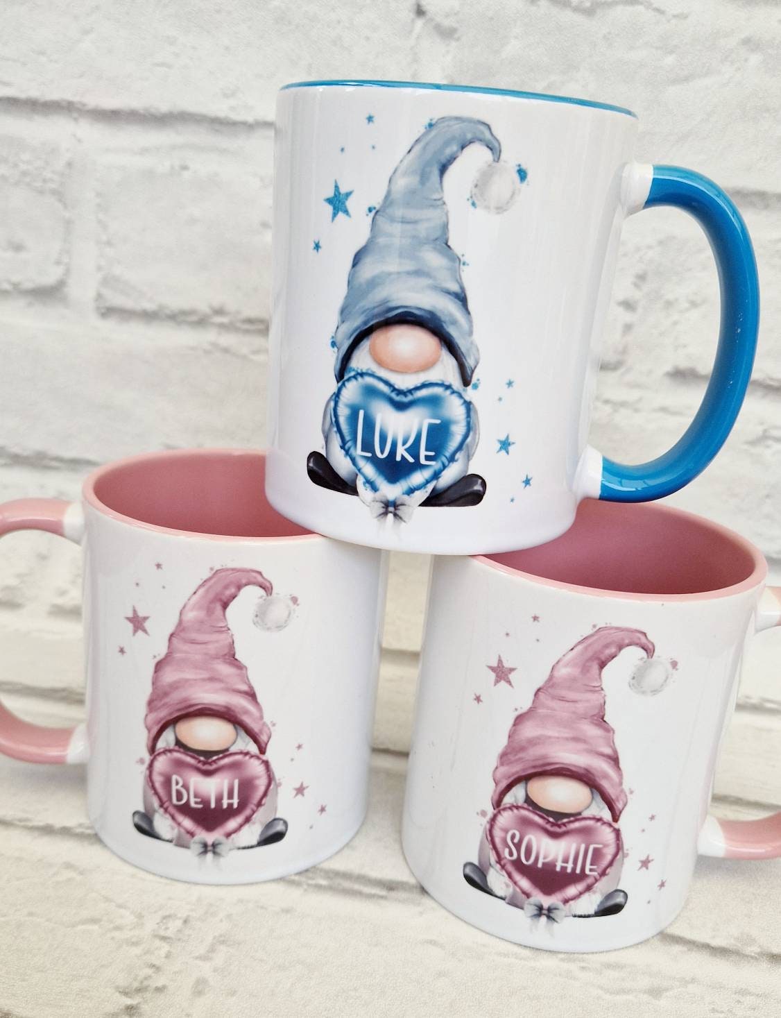 Gonk Mug - Pink or Blue