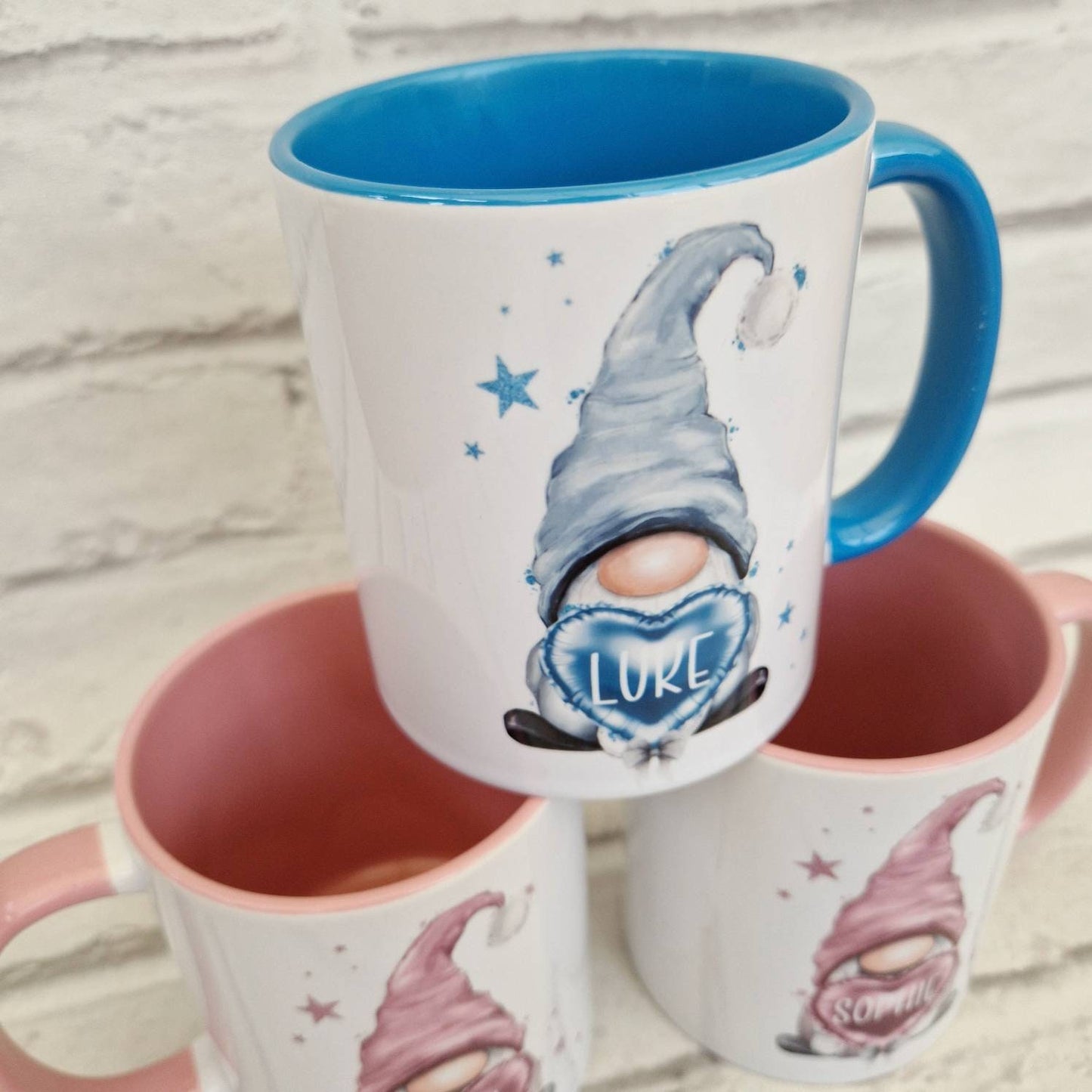 Gonk Mug - Pink or Blue