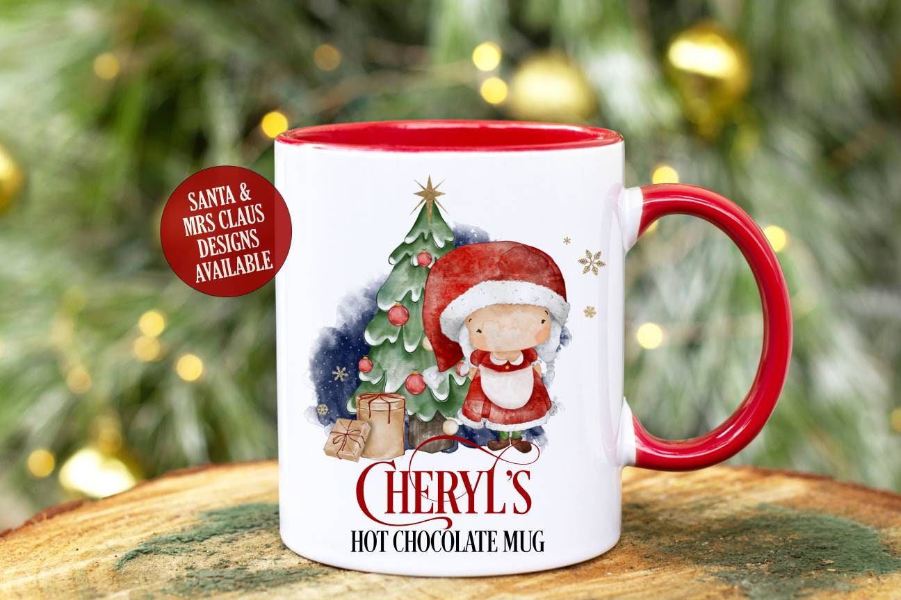 Santa Hot Chocolate Mug