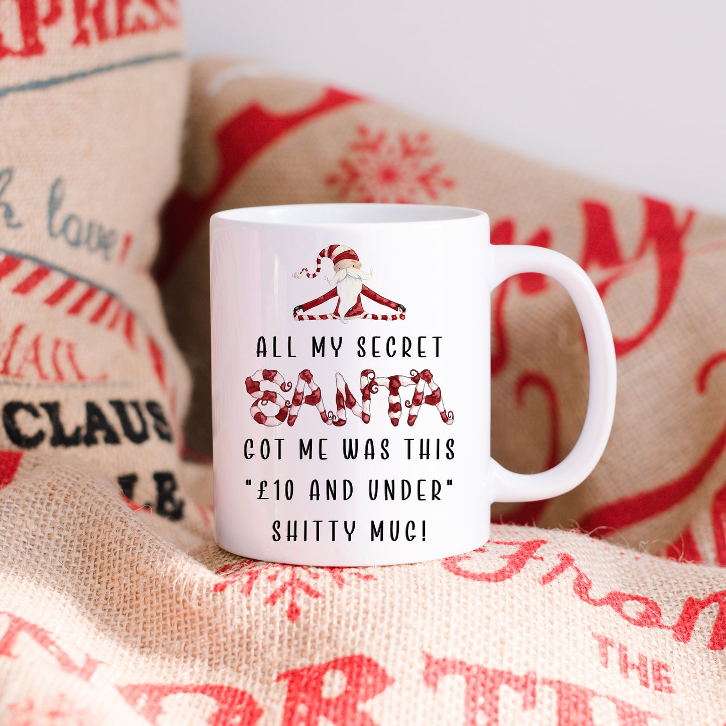 Funny Secret Santa Mug