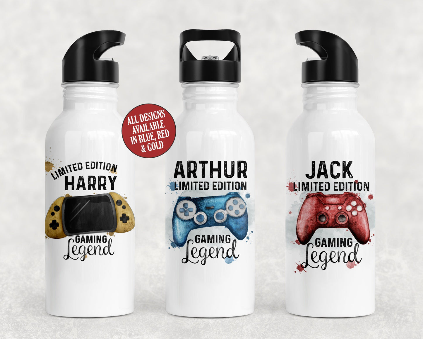 Gaming Legend Water Bottle