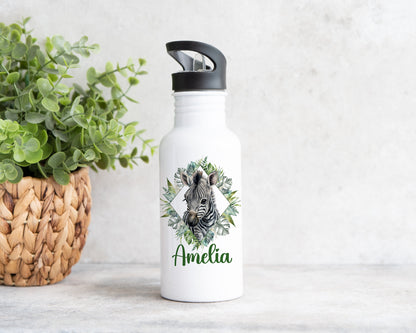 Safari Animals Water Bottle