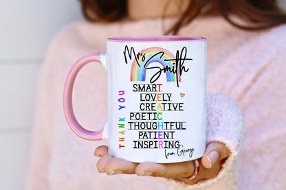 Rainbow Ceramic Mug