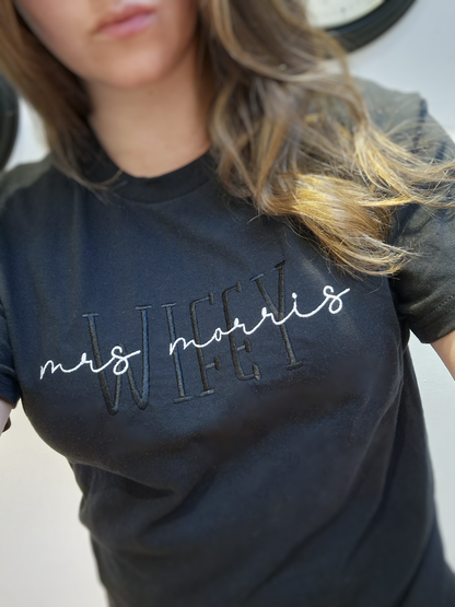 Layered Wifey T-Shirt