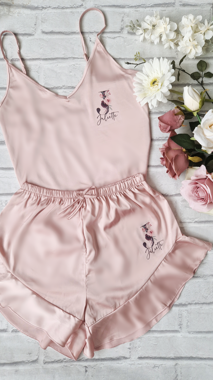 Ruffle Cami Pyjamas Set