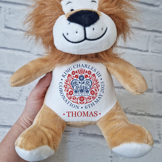 Coronation Lion Soft Toy